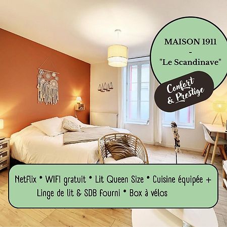 Appart Le Scandinave - Maison 1911 - Confort & Prestige Gien Buitenkant foto